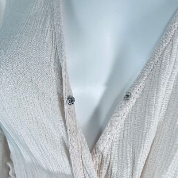 Forever 21 Fit & Flare Mini Dress Light Pink Medium - Picture 4 of 9